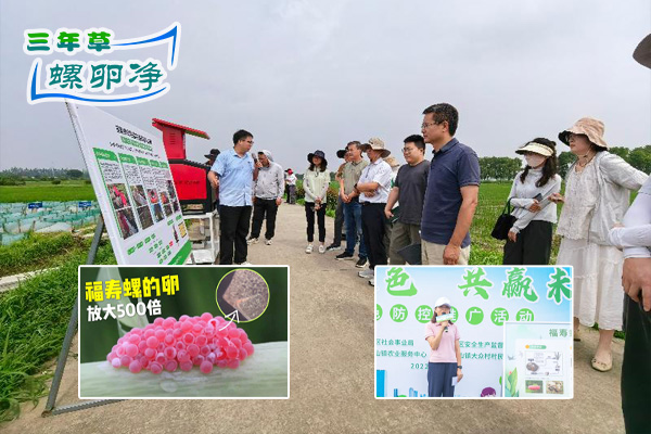 昆山举办长三角农田福寿螺联防联控观摩活动